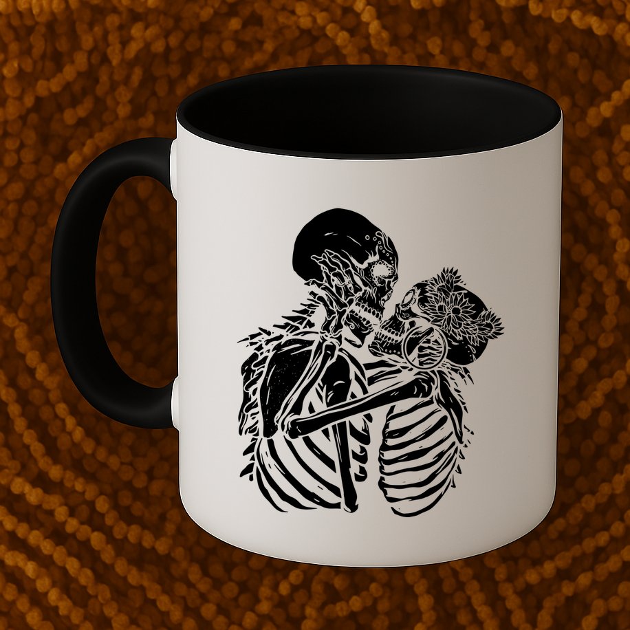 Skeleton Lovers Mug