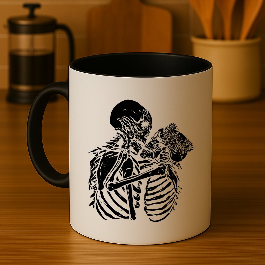 Skeleton Lovers Mug