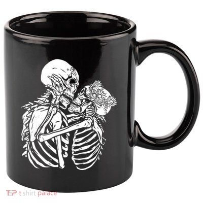 Skeleton Lovers 11oz C Handle Ceramic Mug
