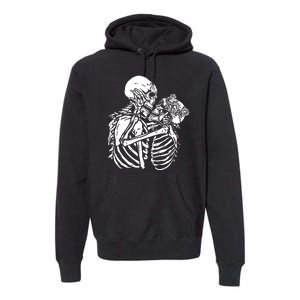 Skeleton Lovers Premium Hoodie