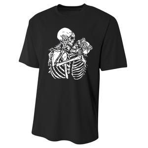 Skeleton Lovers Performance Sprint T-Shirt