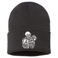 Skeleton Lovers Sustainable Knit Beanie