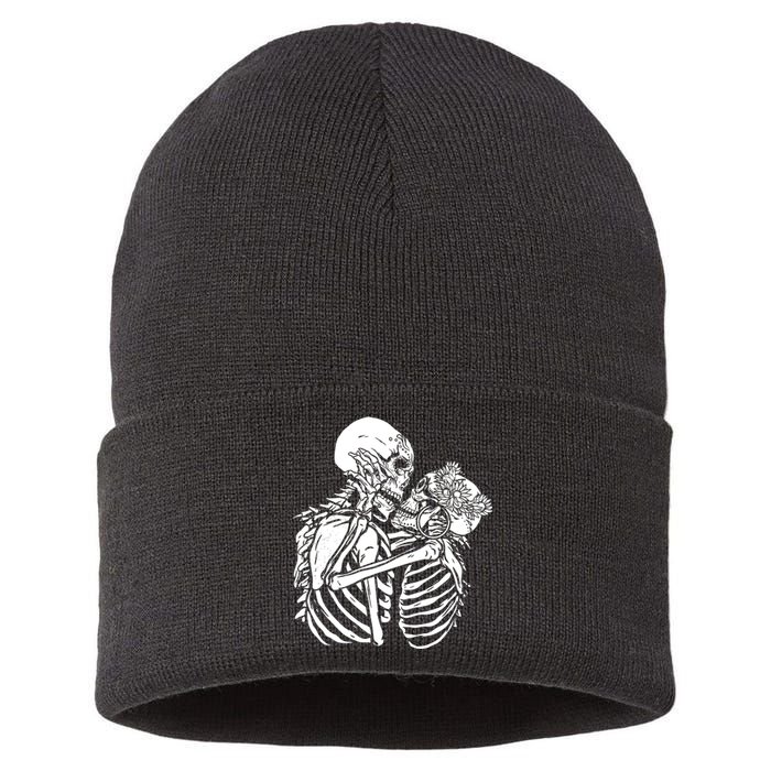 Skeleton Lovers Sustainable Knit Beanie