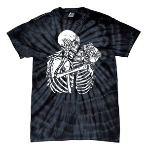 Skeleton Lovers Tie-Dye T-Shirt