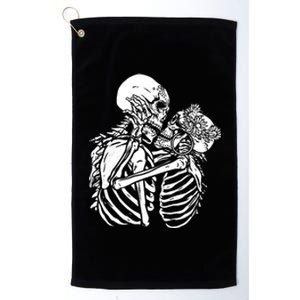 Skeleton Lovers Platinum Collection Golf Towel