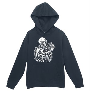 Skeleton Lovers Urban Pullover Hoodie