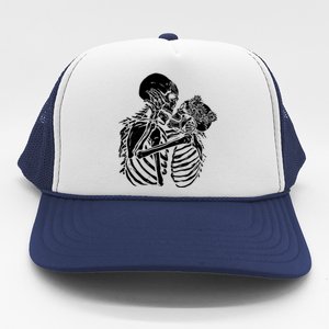 Skeleton Lovers Trucker Hat