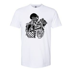 Skeleton Lovers Softstyle CVC T-Shirt