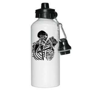 Skeleton Lovers Aluminum Water Bottle