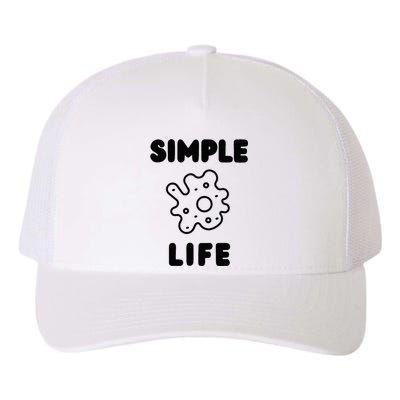 Simple Life Yupoong Adult 5-Panel Trucker Hat