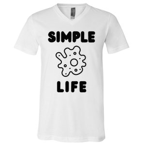 Simple Life V-Neck T-Shirt