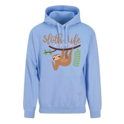 Sloth Life Unisex Surf Hoodie