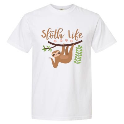 Sloth Life Garment-Dyed Heavyweight T-Shirt