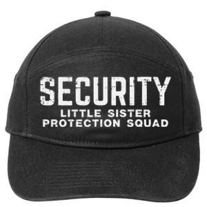 Security Little Sister Protection Squad 7-Panel Snapback Hat