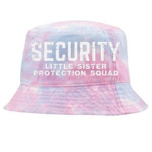 Security Little Sister Protection Squad Tie-Dyed Bucket Hat