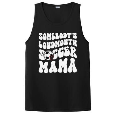 Somebody’S Loudmouth Soccer Mama Mothers Day Gifts For Mom PosiCharge Competitor Tank