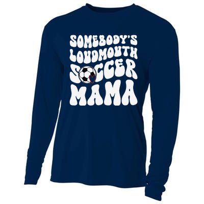 Somebody’S Loudmouth Soccer Mama Mothers Day Gifts For Mom Cooling Performance Long Sleeve Crew