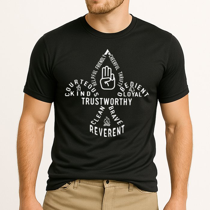Scouting Law Scouting Outdoor Cooling Performance Crew T-Shirt
