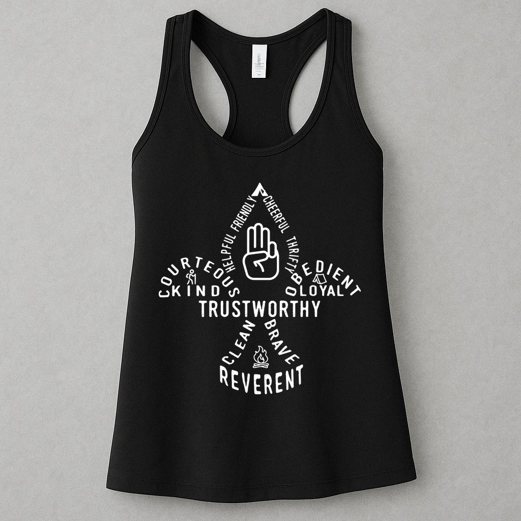 Scouting Law Scouting Outdoor Womens Tank Top