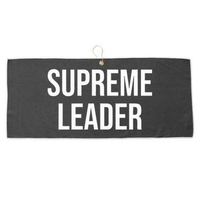 Supreme Leader Large Microfiber Waffle Golf Towel