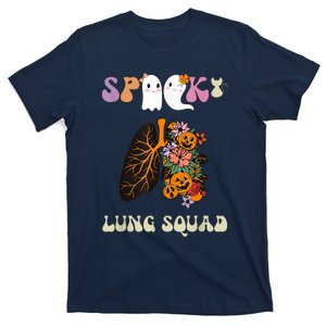 Spooky Lung Squad Respiratory Therapist Halloween T-Shirt