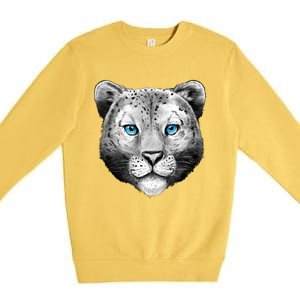 Snow Leopard Premium Crewneck Sweatshirt