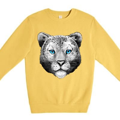 Snow Leopard Premium Crewneck Sweatshirt