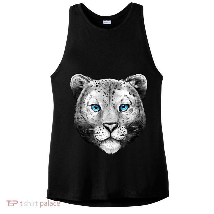Snow Leopard Ladies PosiCharge Tri-Blend Wicking Tank