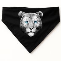 Snow Leopard USA-Made Doggie Bandana