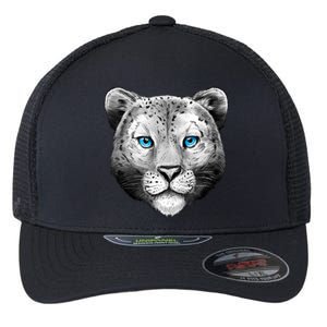 Snow Leopard Flexfit Unipanel Trucker Cap