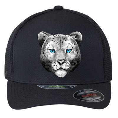 Snow Leopard Flexfit Unipanel Trucker Cap