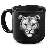 Snow Leopard 15oz Campfire Ceramic Mug