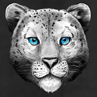 Snow Leopard 15oz Campfire Ceramic Mug