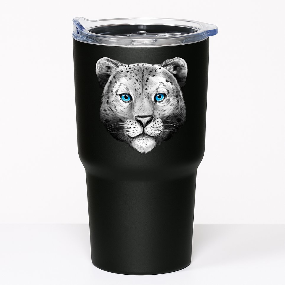 Snow Leopard Tumbler