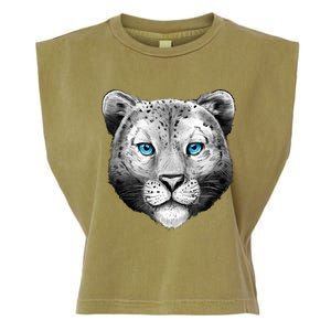 Snow Leopard Garment-Dyed Women's Muscle Tee