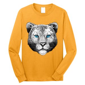 Snow Leopard Long Sleeve Shirt