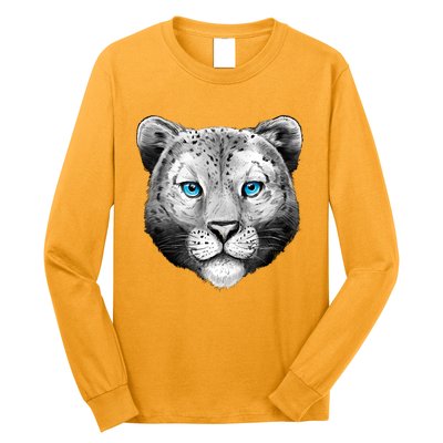 Snow Leopard Long Sleeve Shirt