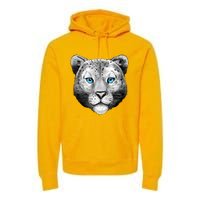 Snow Leopard Premium Hoodie