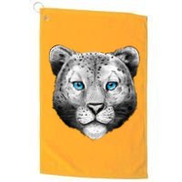 Snow Leopard Golf Towel