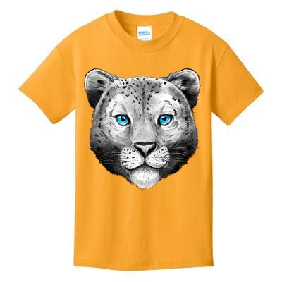 Snow Leopard Kids T-Shirt