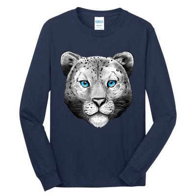 Snow Leopard Tall Long Sleeve T-Shirt