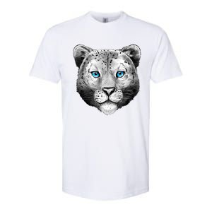 Snow Leopard Softstyle CVC T-Shirt