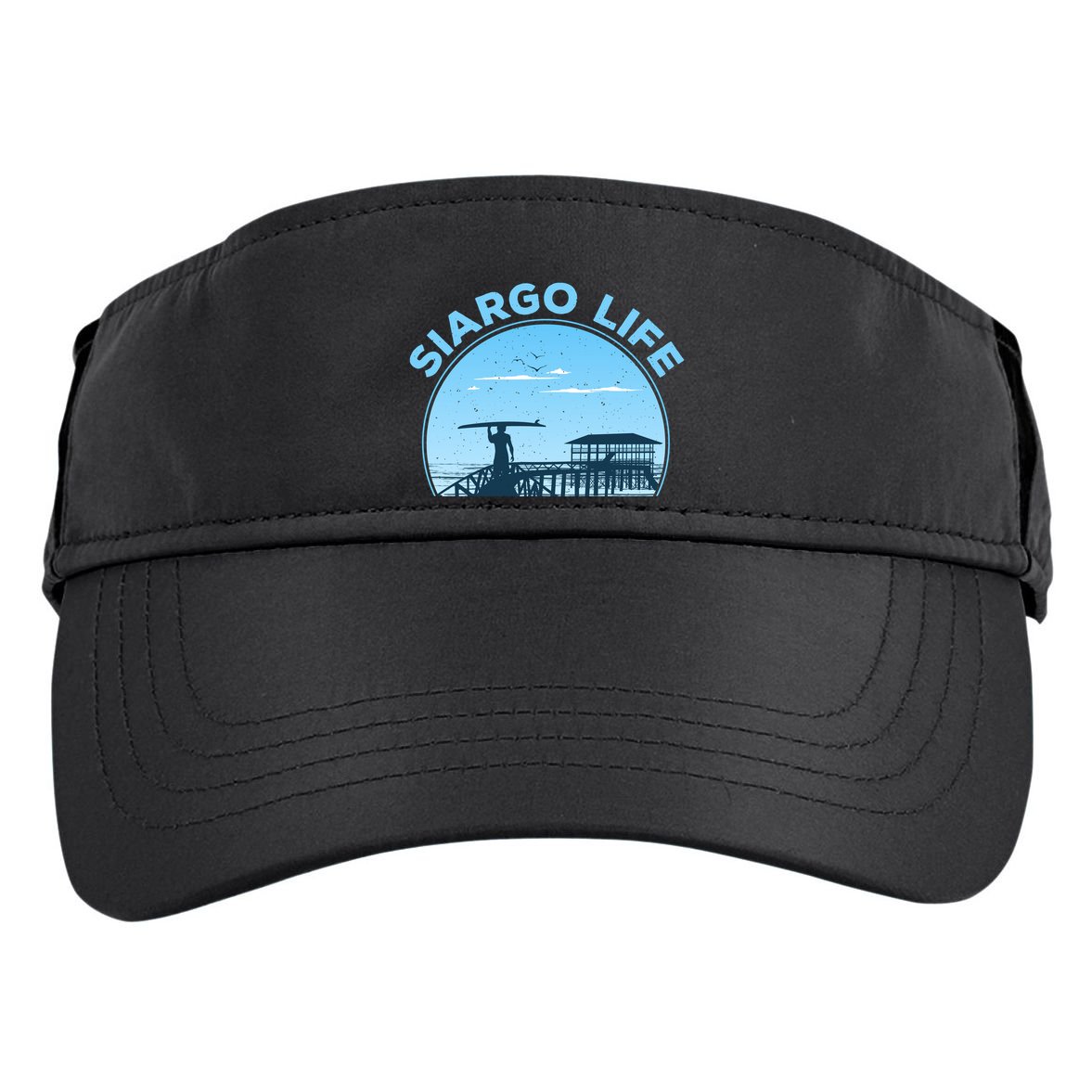 Siargao Life Adult Drive Performance Visor