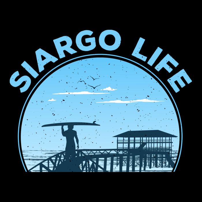 Siargao Life Flat Bill Trucker Hat