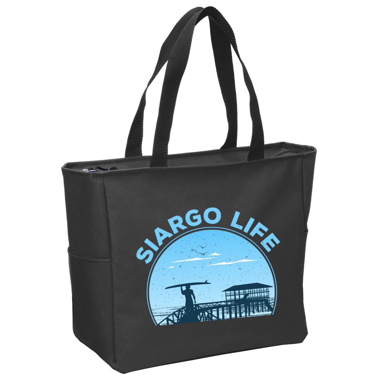 Siargao Life Zip Tote Bag