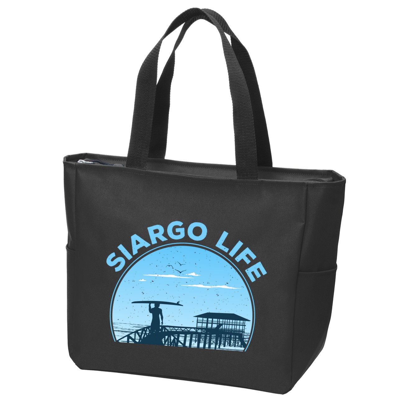 Siargao Life Zip Tote Bag