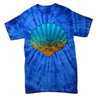 Seashell Lovers Silhouette Earth Day And Ocean Week Gift Tie-Dye T-Shirt