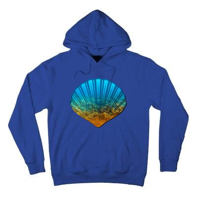 Seashell Lovers Silhouette Earth Day And Ocean Week Gift Tall Hoodie