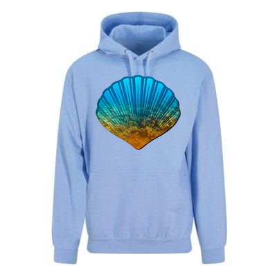 Seashell Lovers Silhouette Earth Day And Ocean Week Gift Unisex Surf Hoodie