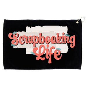 Scrapbooking Life Scrapbooker Scrapbook Gift Grommeted Golf Towel